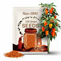 Lesya Orange Ukrainian Paprika Sweet Pepper Premium Seed Packet