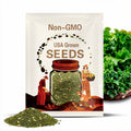 Dwarf Siberian Kale Heirloom Seeds - Cold Hardy, Fresh Salad, Baby Leaf, Cool Season, Open Pollinated, Non-GMO