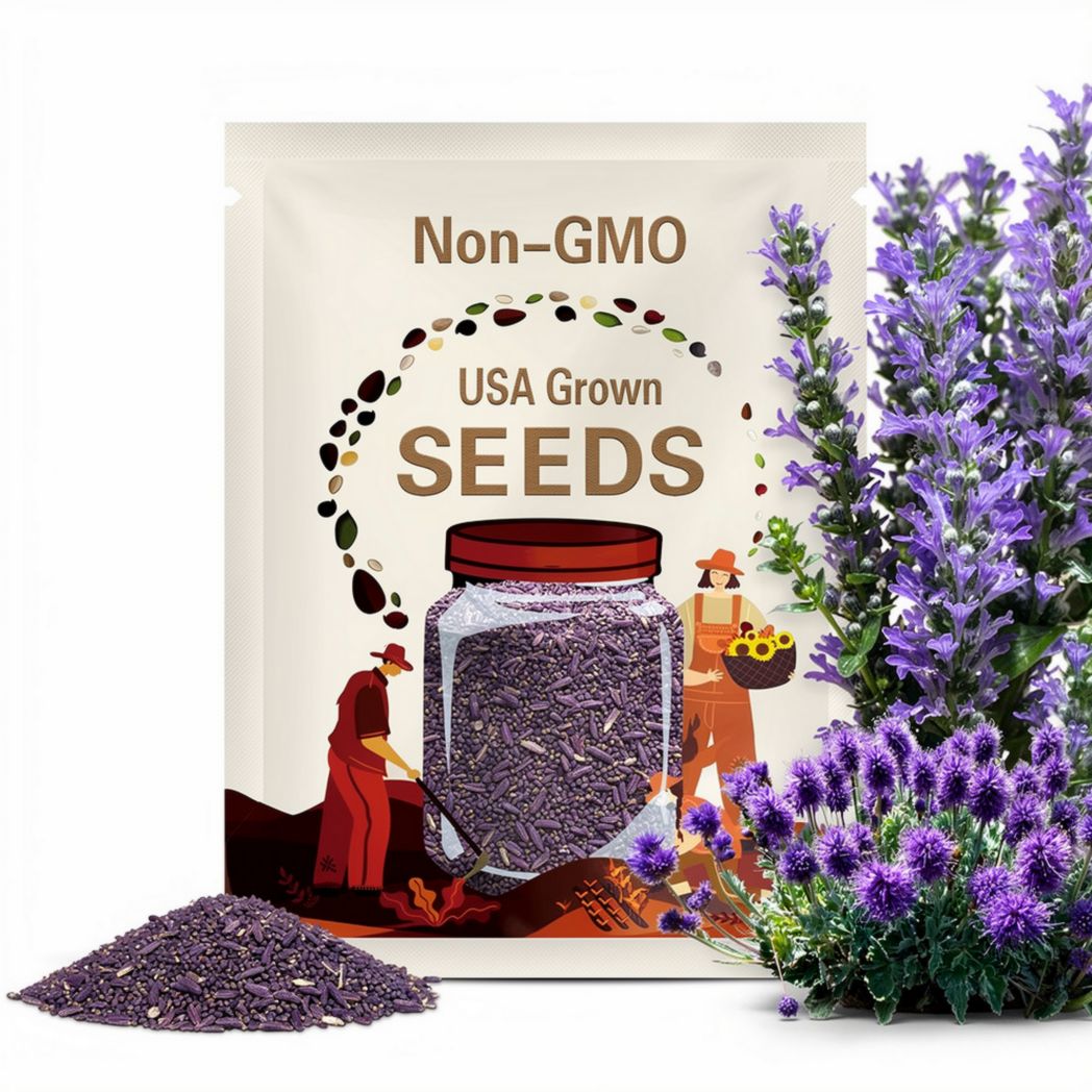 Purple Fringe Seeds, Blue Alpine Phacelia, Phacelia Sericea, PC0350