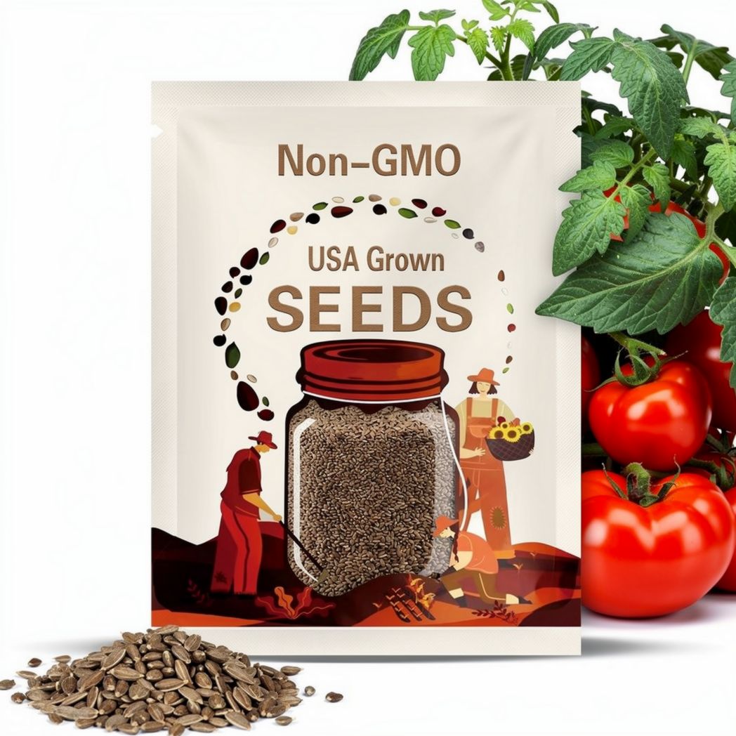 Roma Tomato Heirloom Seeds - Paste Tomato, Seed Packet, Non-GMO, Open Pollinated